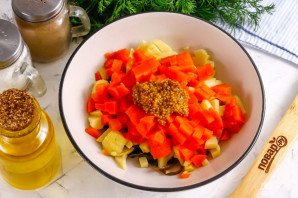 Вкусный салат из морской капусты Вкусный салат из морской капусты