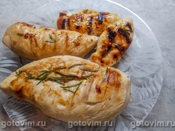 Куриная грудка в апельсиновом маринаде с медом Куриная грудка в апельсиновом маринаде с медом