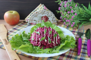 Финский салат из свеклы Финский салат из свеклы