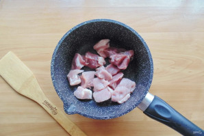 Каша из чечевицы с мясом