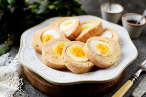 Рулет из куриной шкурки Рулет из куриной шкурки