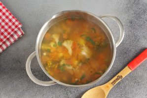 Вкусный суп из индейки Вкусный суп из индейки