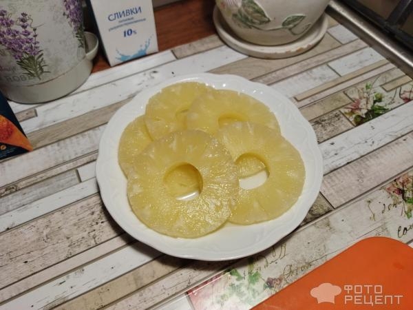 Рецепт: Курица карри с овощами - кабачками и ананасами Рецепт: Курица карри с овощами - кабачками и ананасами