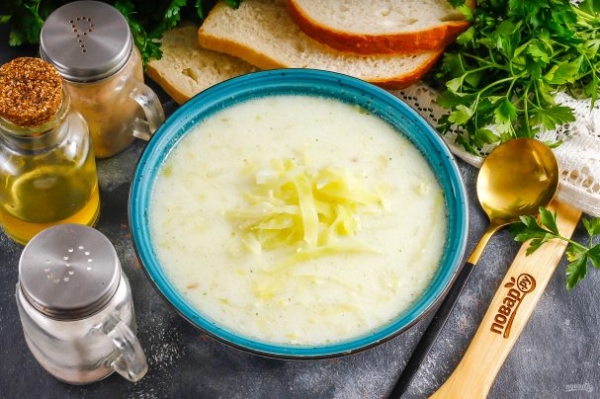 Молочный суп с капустой Молочный суп с капустой