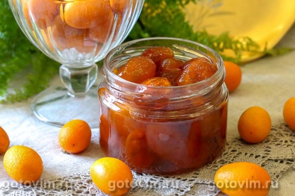 Варенье из кумквата целиком