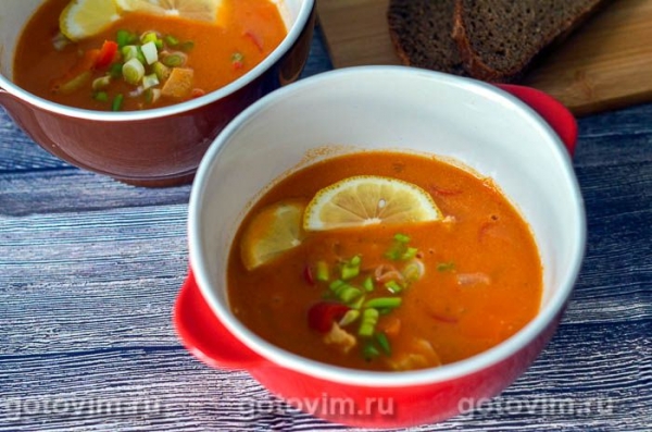 Куриный суп с арахисовой пастой Куриный суп с арахисовой пастой