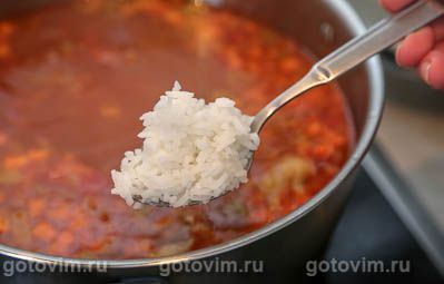 Суп из говядины с рисом Суп из говядины с рисом