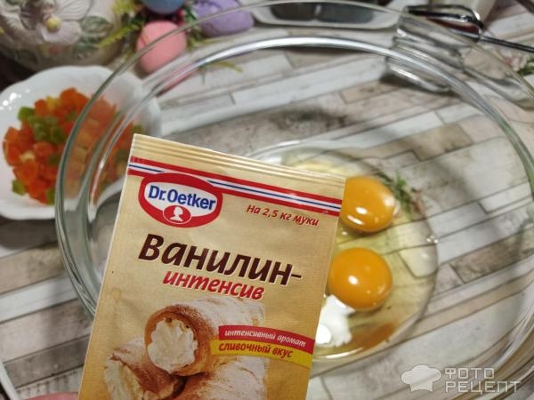Рецепт: Кулич на кефире - с цукатами, без дрожжей, готовимся к Пасхе, просто и быстро Рецепт: Кулич на кефире - с цукатами, без дрожжей, готовимся к Пасхе, просто и быстро