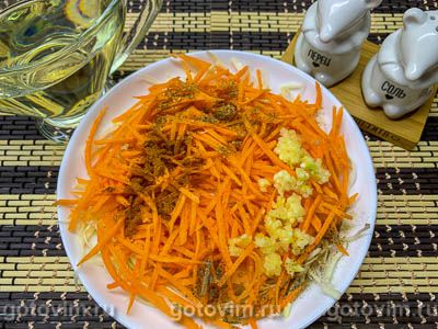 Салат из капусты и моркови по-корейски Салат из капусты и моркови по-корейски