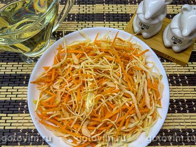 Салат из капусты и моркови по-корейски Салат из капусты и моркови по-корейски