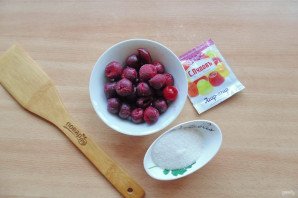 Желе из вишни с агар-агаром Желе из вишни с агар-агаром