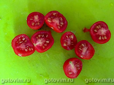 Закуска из буженины, молодого картофеля и черри Закуска из буженины, молодого картофеля и черри