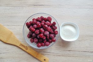 Варенье из замороженной вишни без косточек Варенье из замороженной вишни без косточек