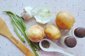 Картофель с сельдереем в духовке Картофель с сельдереем в духовке