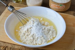 Печенье на кефире с яблоками Печенье на кефире с яблоками