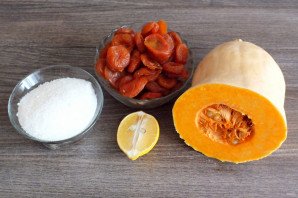 Повидло из тыквы с курагой Повидло из тыквы с курагой