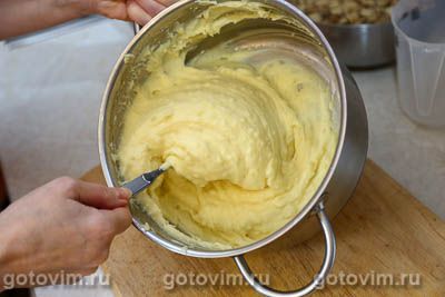 Картофельное пюре с яйцом (без масла) Картофельное пюре с яйцом (без масла)