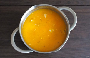 Суп из тыквы, картофеля и моркови