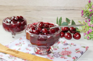 Варенье из вишни с агар-агаром Варенье из вишни с агар-агаром