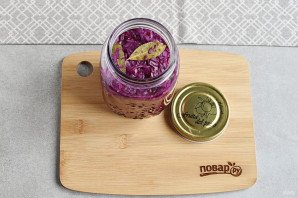 Краснокочанная капуста маринованная Краснокочанная капуста маринованная