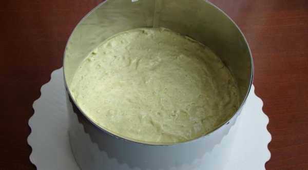 Муссовый торт Фисташка - клубника, пошаговый рецепт с фото Муссовый торт Фисташка - клубника, пошаговый рецепт с фото