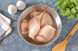 Паста с кальмарами и кабачками Паста с кальмарами и кабачками