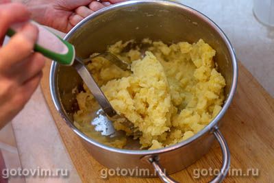 Картофельное пюре с яйцом (без масла) Картофельное пюре с яйцом (без масла)