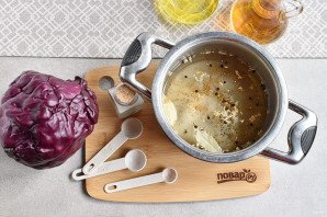 Краснокочанная капуста маринованная Краснокочанная капуста маринованная