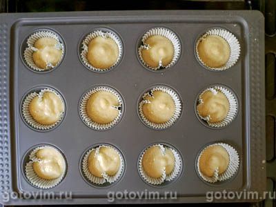 Ананасово-кокосовые капкейки Ананасово-кокосовые капкейки