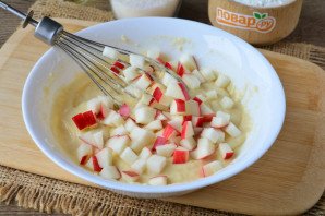 Печенье на кефире с яблоками Печенье на кефире с яблоками