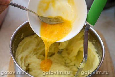Картофельное пюре с яйцом (без масла) Картофельное пюре с яйцом (без масла)
