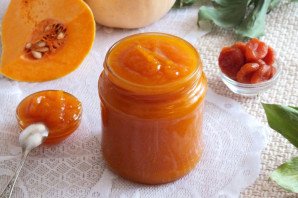Повидло из тыквы с курагой Повидло из тыквы с курагой