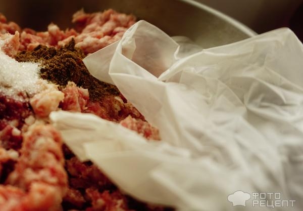 Рецепт: Дрогобыческая колбаса - вареная Рецепт: Дрогобыческая колбаса - вареная