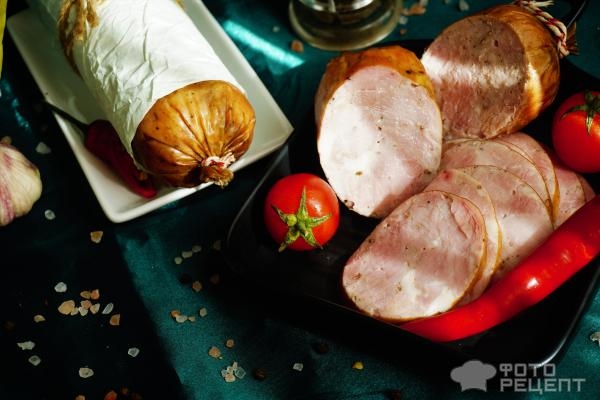 Рецепт: Дрогобыческая колбаса - вареная Рецепт: Дрогобыческая колбаса - вареная