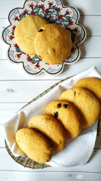 Рецепт: Печенье с изюмом - самое вкусное и простое Рецепт: Печенье с изюмом - самое вкусное и простое