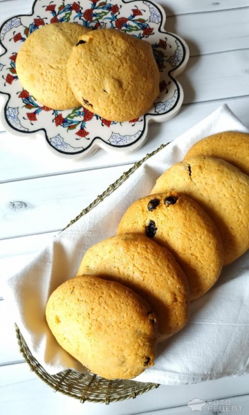 Рецепт: Печенье с изюмом - самое вкусное и простое Рецепт: Печенье с изюмом - самое вкусное и простое