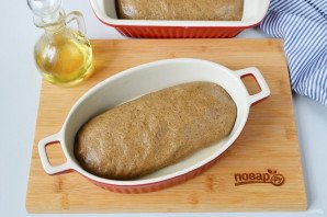 Домашний черный хлеб Домашний черный хлеб