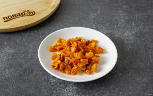 Варенье из тыквы с апельсином и курагой Варенье из тыквы с апельсином и курагой