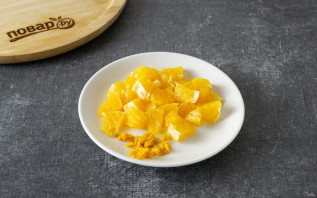 Варенье из тыквы с апельсином и курагой Варенье из тыквы с апельсином и курагой