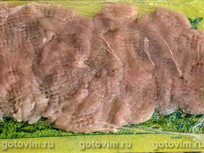 Рулет из куриной грудки с паштетом а-ля &laquo;Метропольки&raquo;