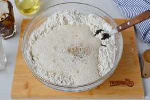 Домашний черный хлеб Домашний черный хлеб