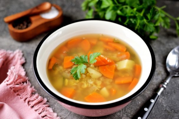 Суп с горохом и гречкой Суп с горохом и гречкой