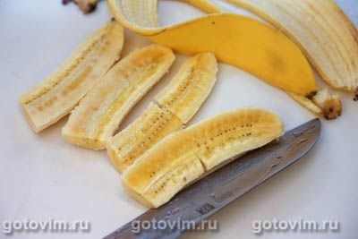 Мясные рулетики с бананами Мясные рулетики с бананами