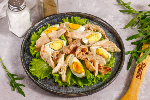 ПП салат с курицей и кукурузой ПП салат с курицей и кукурузой