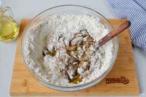 Домашний черный хлеб Домашний черный хлеб