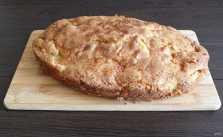 Сахарный пирог с яблоками Сахарный пирог с яблоками