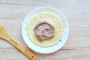 Медовик с шоколадным кремом Медовик с шоколадным кремом