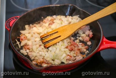 Паштет из фасоли с жареным беконом Паштет из фасоли с жареным беконом