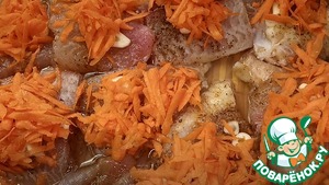Пангасиус с морковью, в духовке Пангасиус с морковью, в духовке