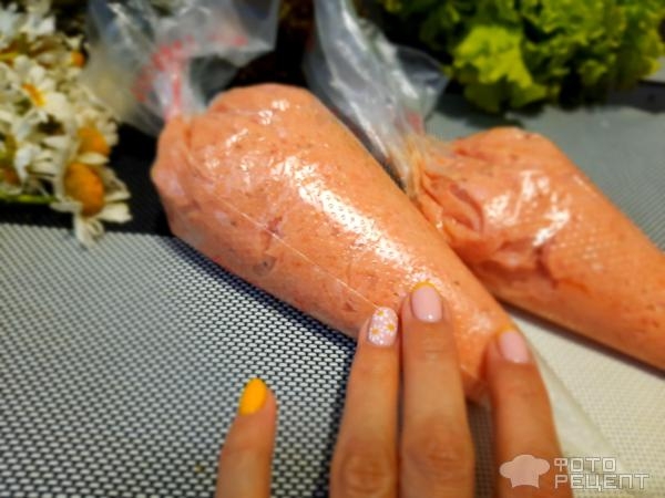 Рецепт: Сосиски домашние - Вариант для ленивых :) Рецепт: Сосиски домашние - Вариант для ленивых :)
